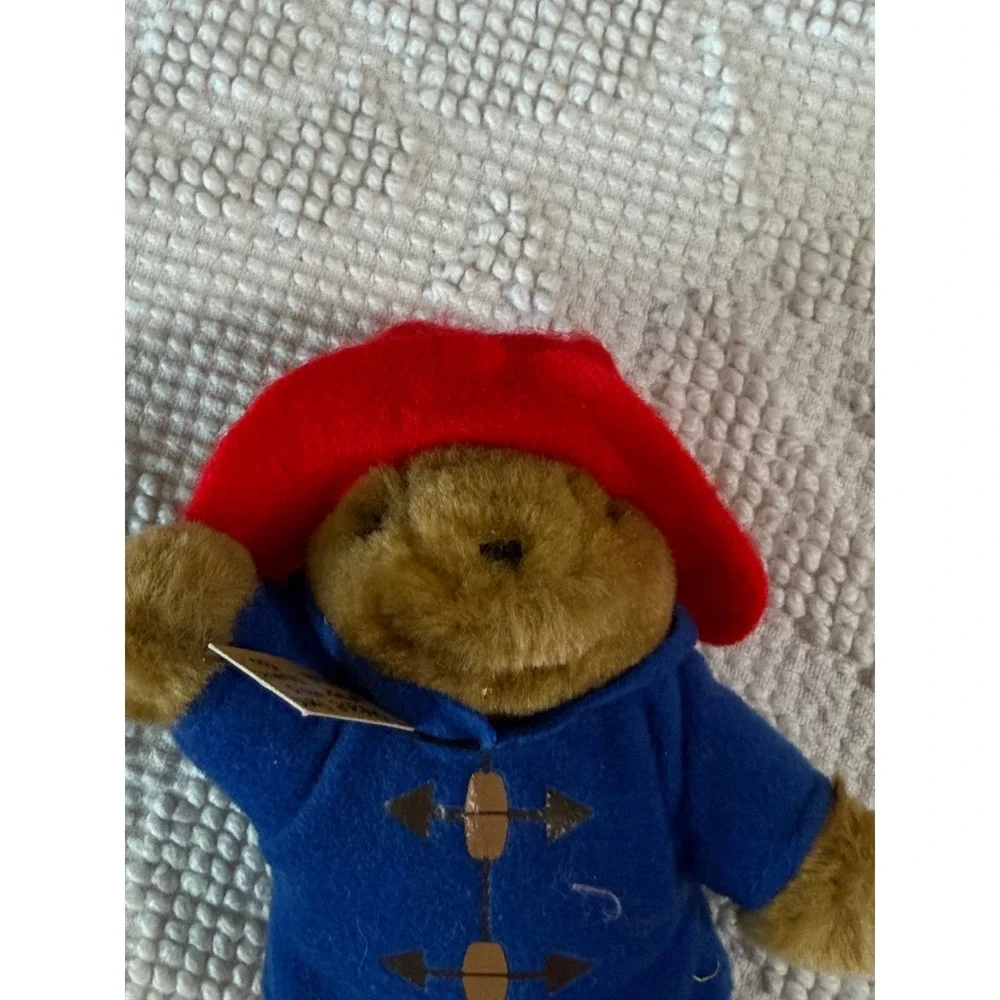 Paddington Bear Plush 2007 Augusta du Bay Blue Coat Red Hat Boots 5 Inch